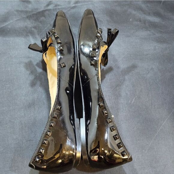 UTERQUE STUDDED TRIM POINTED TOE  SLIP-ON FLAT - Picture 9 of 14